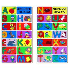 Alphabet Match Puzzle (Set of 2 Trays)